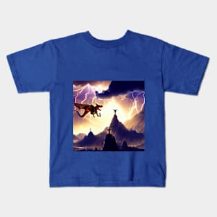 STORM AT THE MULTITOWN Kids T-Shirt